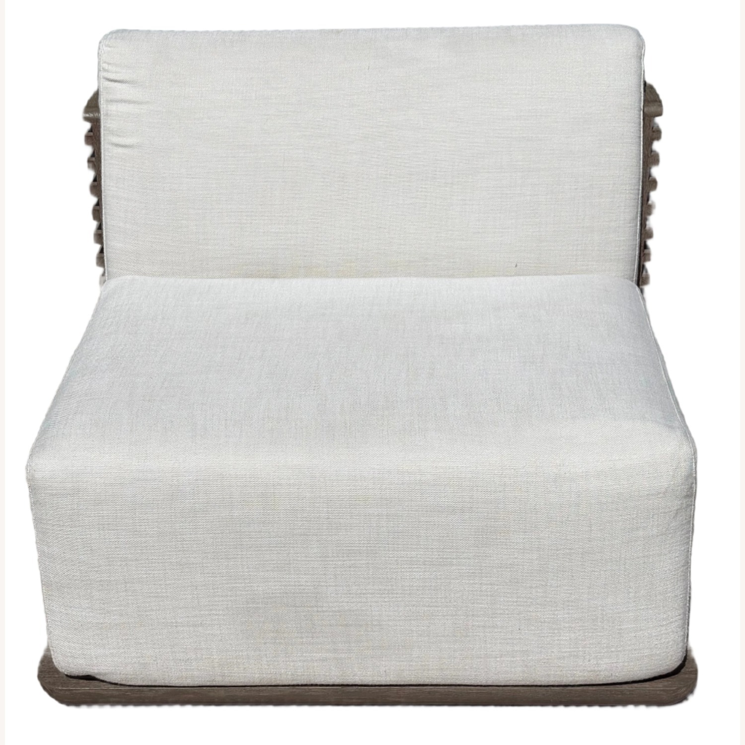 Restoration Hardware Trelica Teak Lounge Chair - image-2