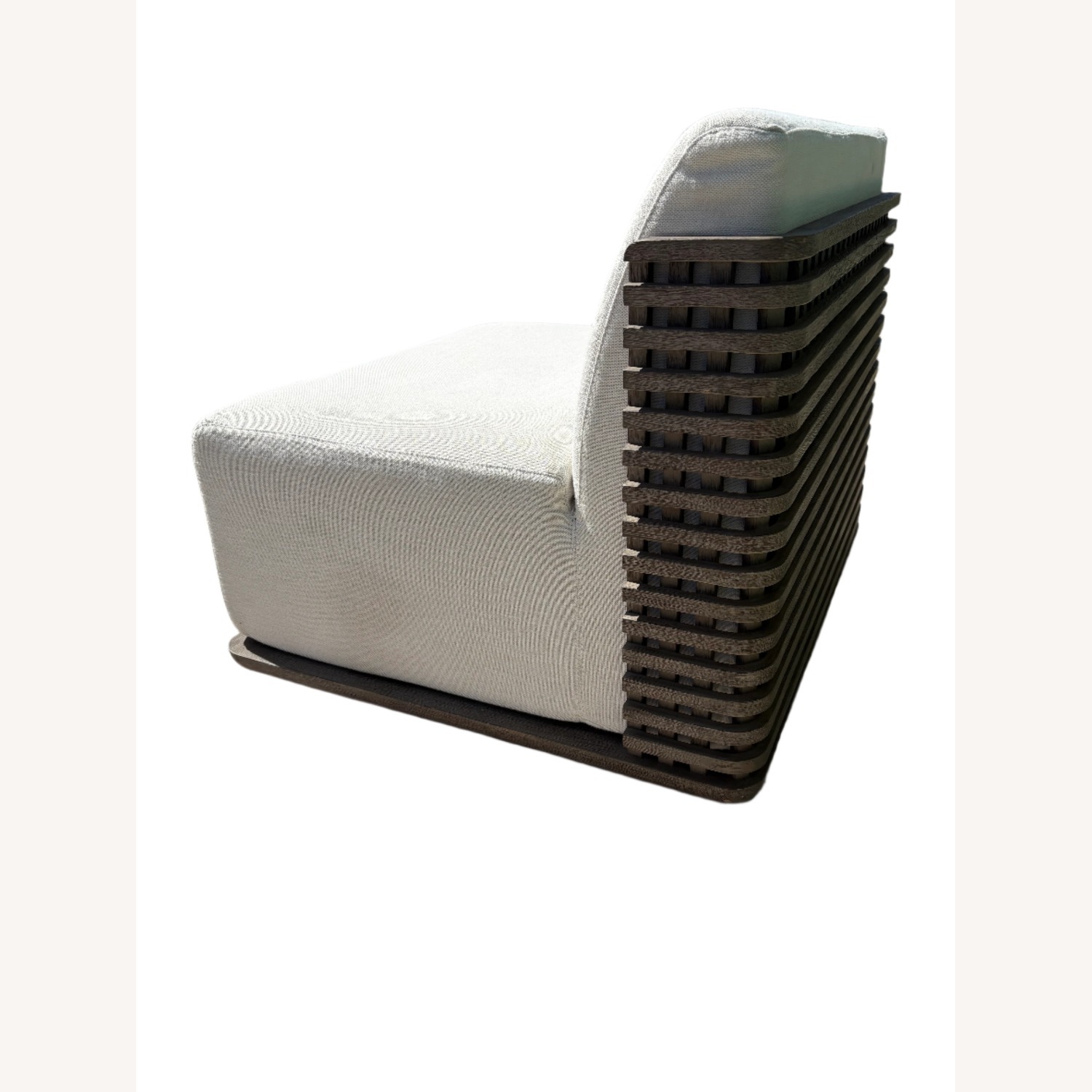 Restoration Hardware Trelica Teak Lounge Chair - image-8