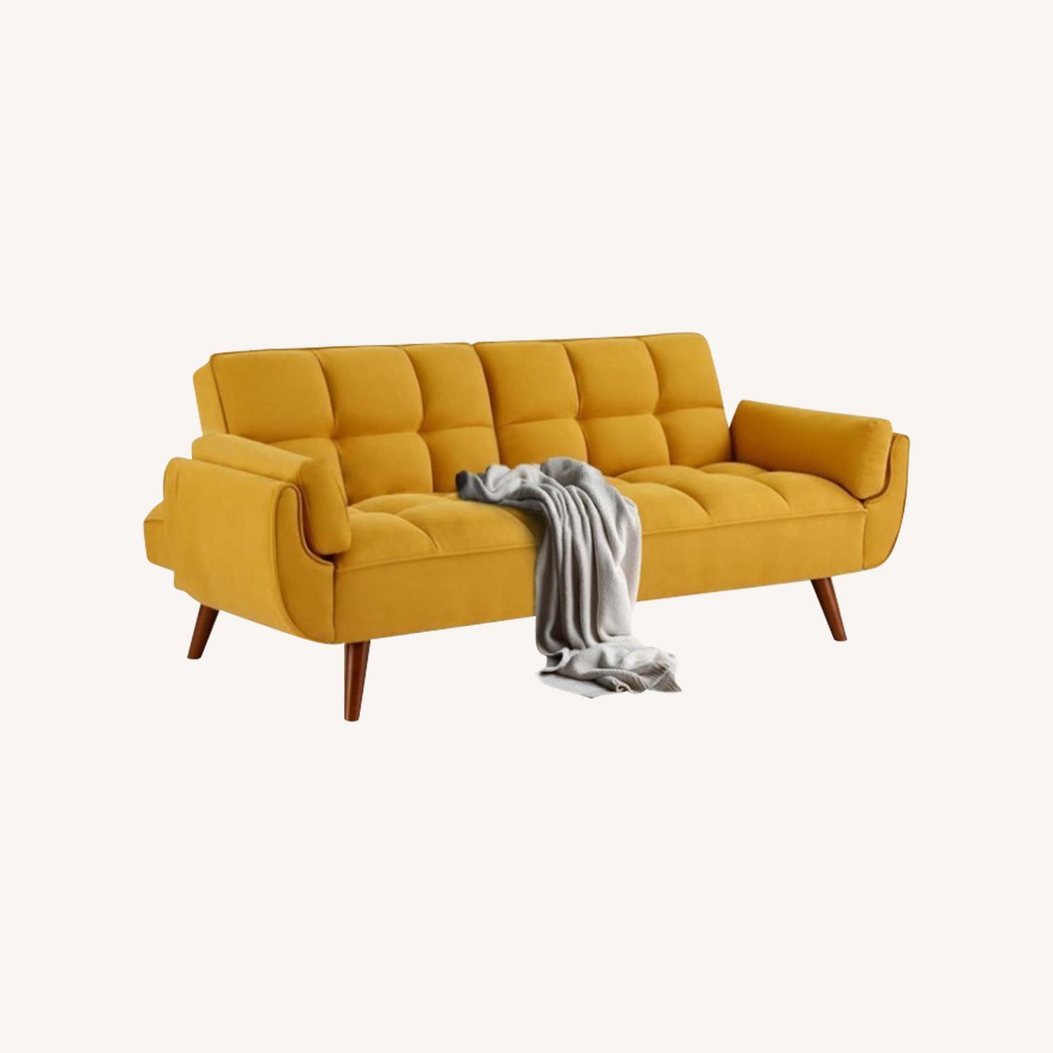 Wayfair Jalena Modern Futon Couch - image-0
