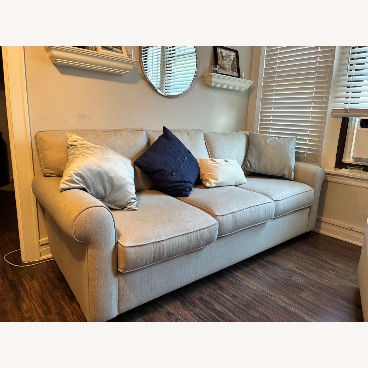 Pottery Barn Buchanan Roll Arm Sofa - image-2