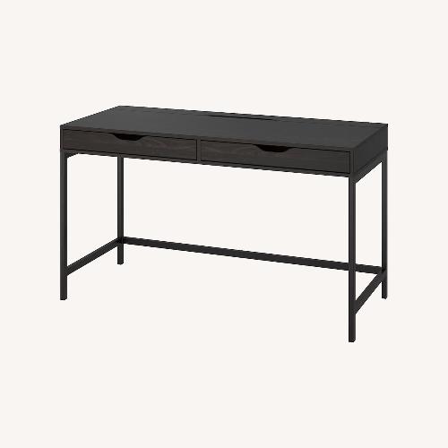 Used IKEA Alex Desk Dark Brown for sale on AptDeco
