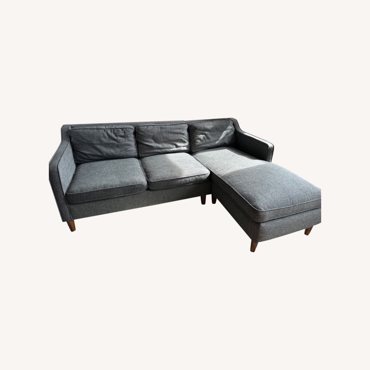 West Elm Hamilton Couch with Chaise - image-1