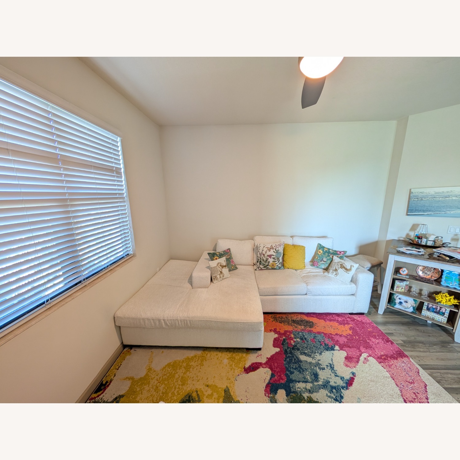 Down Filled High End Sectional with Chaise Sofa - image-3