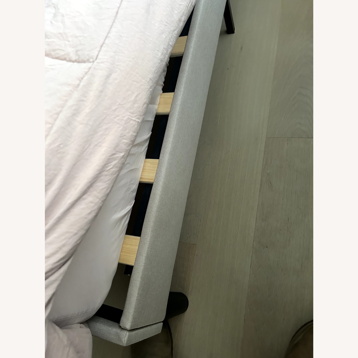 Amazon Beige Queen Size Bed Frame - image-3