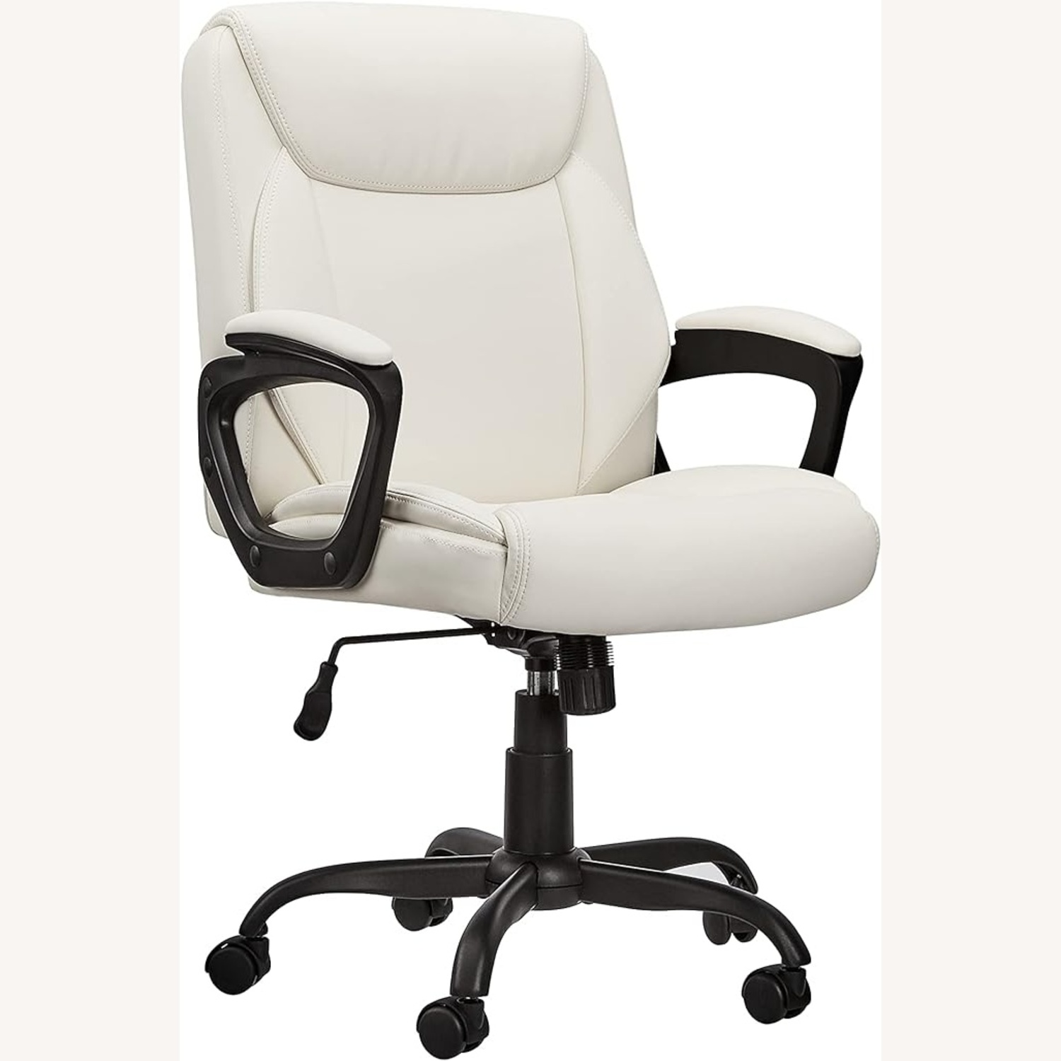 Classic Puresoft PU Padded Computer Desk Chair - image-4
