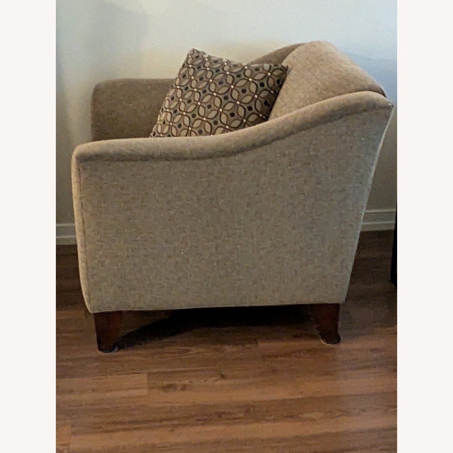 Dark Grey Meyer Comfortable Chair - image-2