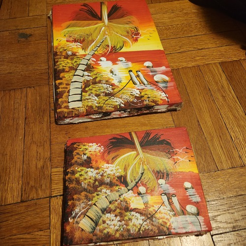 Used Caribbean Oil Paintings  for sale on AptDeco