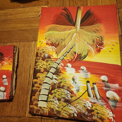 Used Caribbean Oil Paintings  for sale on AptDeco