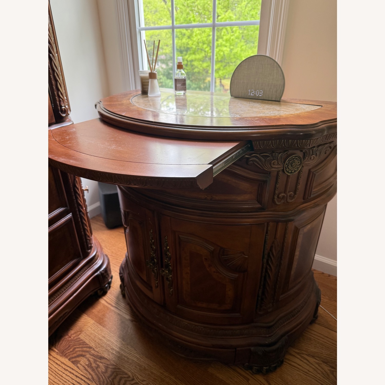 Michael Amini Nightstand With Storage - image-5