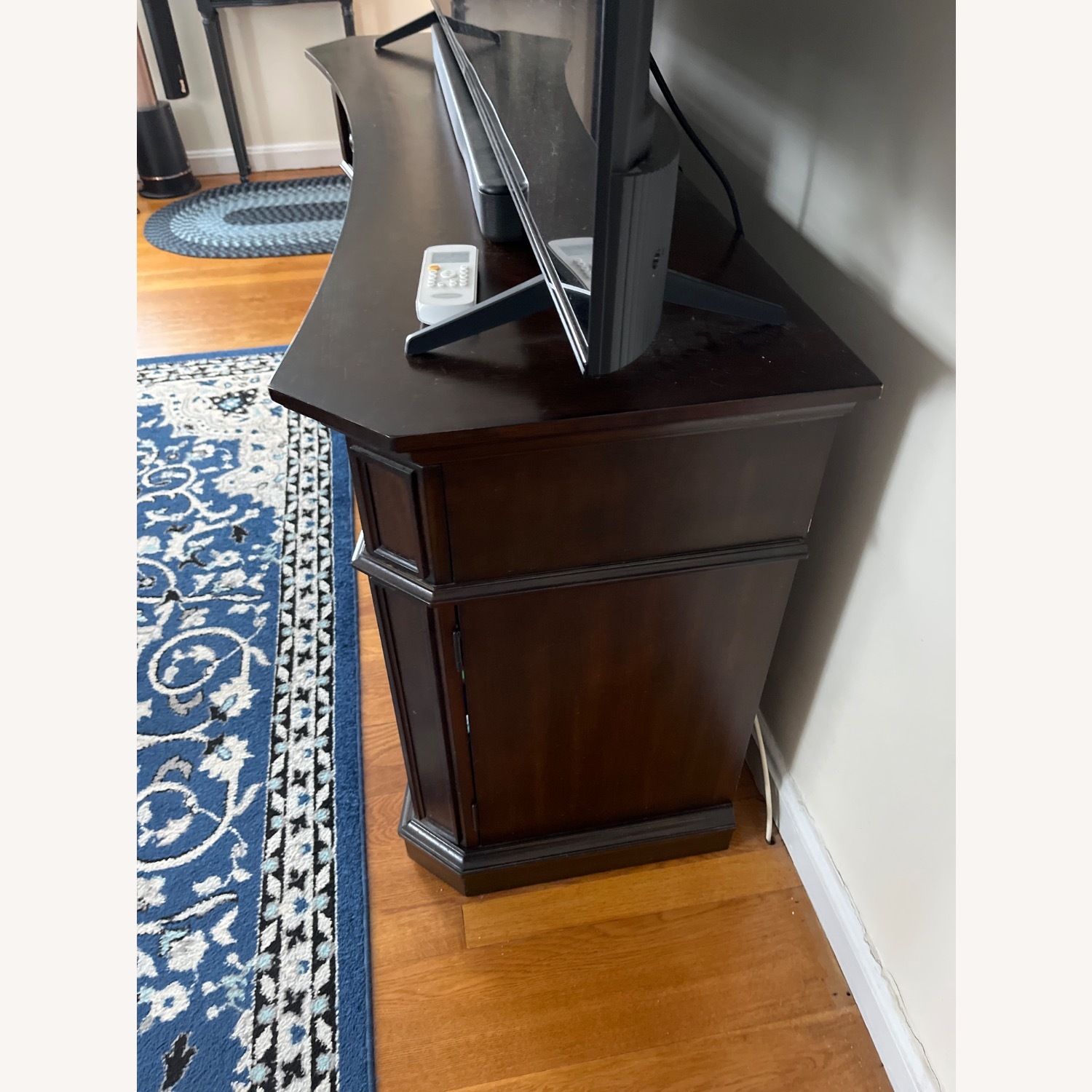 Media Storage Electric Fireplace, and Heater - image-4
