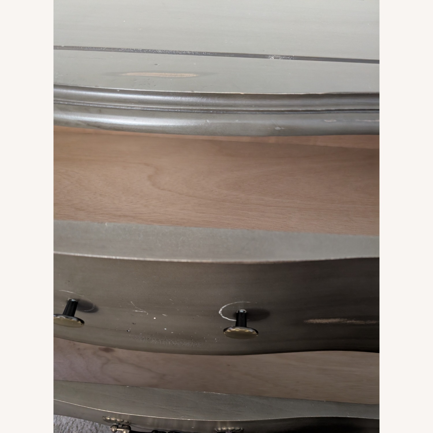 Home Goods Dark Grey Dresser Set of 2 - image-2