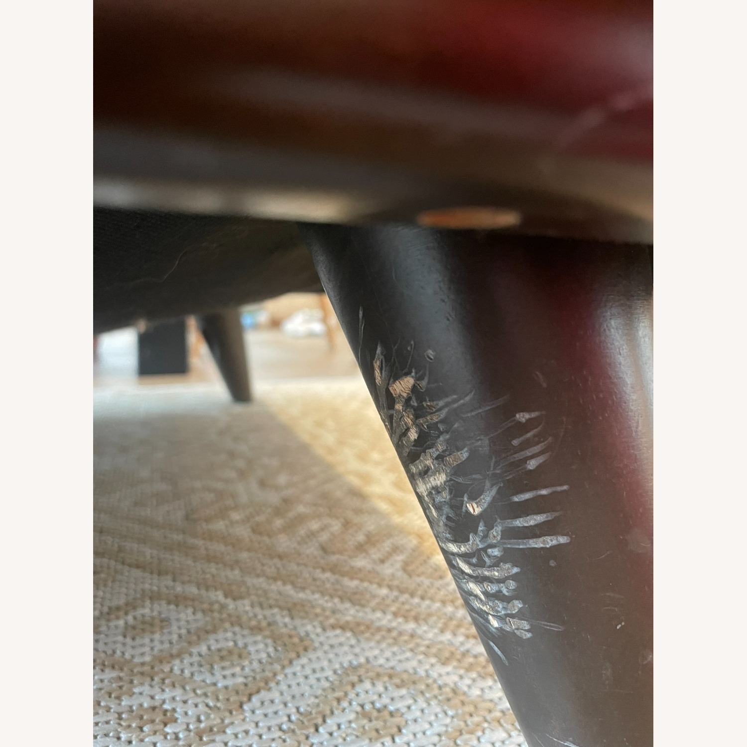 Joybird Hughes Leather Sectional with Bumper - image-1