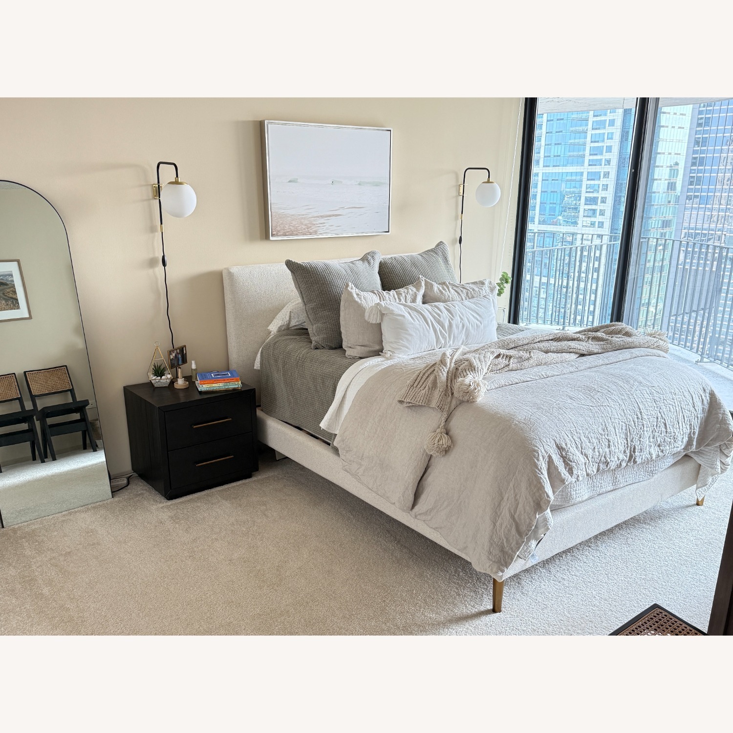 Ellery Essential Upholstered Bed - image-1