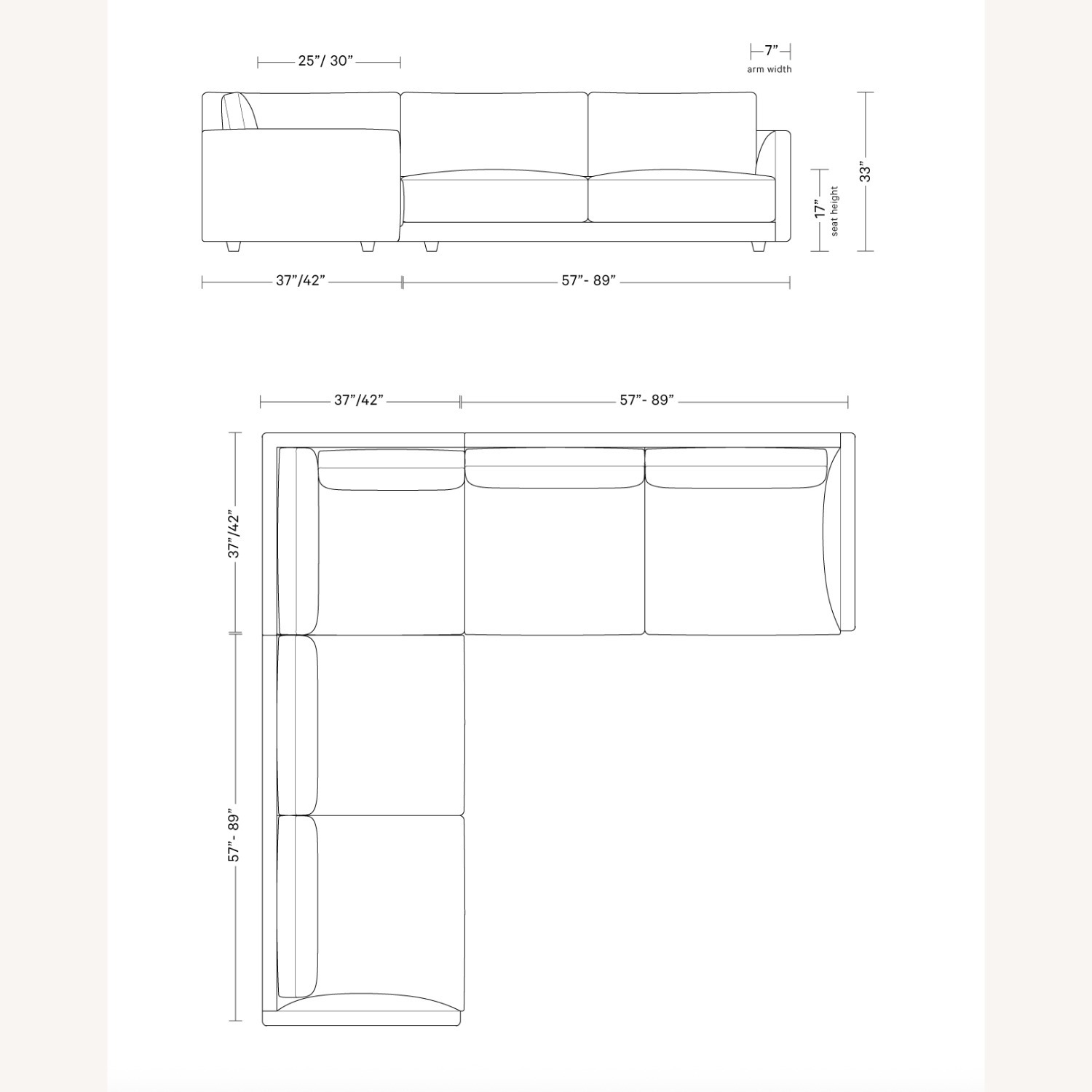 Interior Define Lukas Corner Sectional - image-8