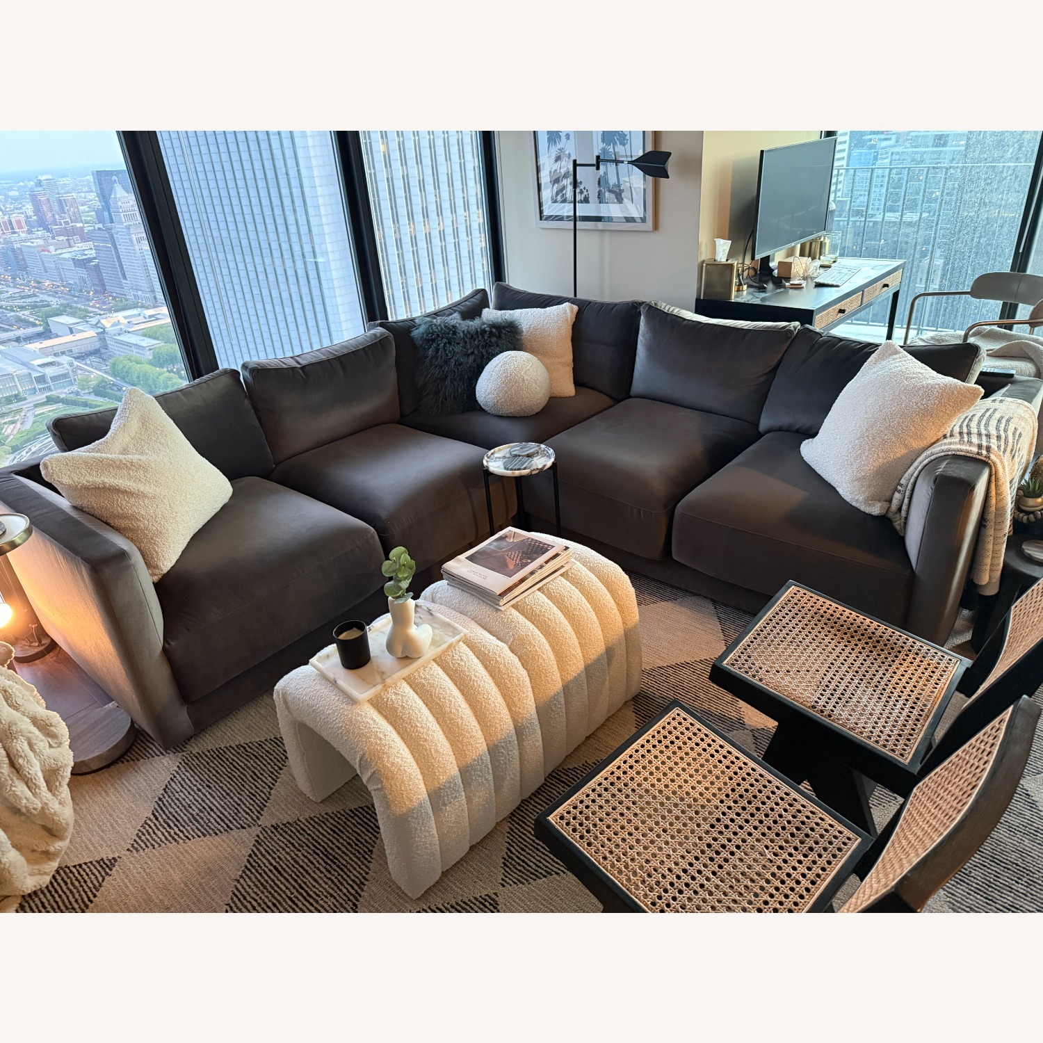 Interior Define Lukas Corner Sectional - image-1