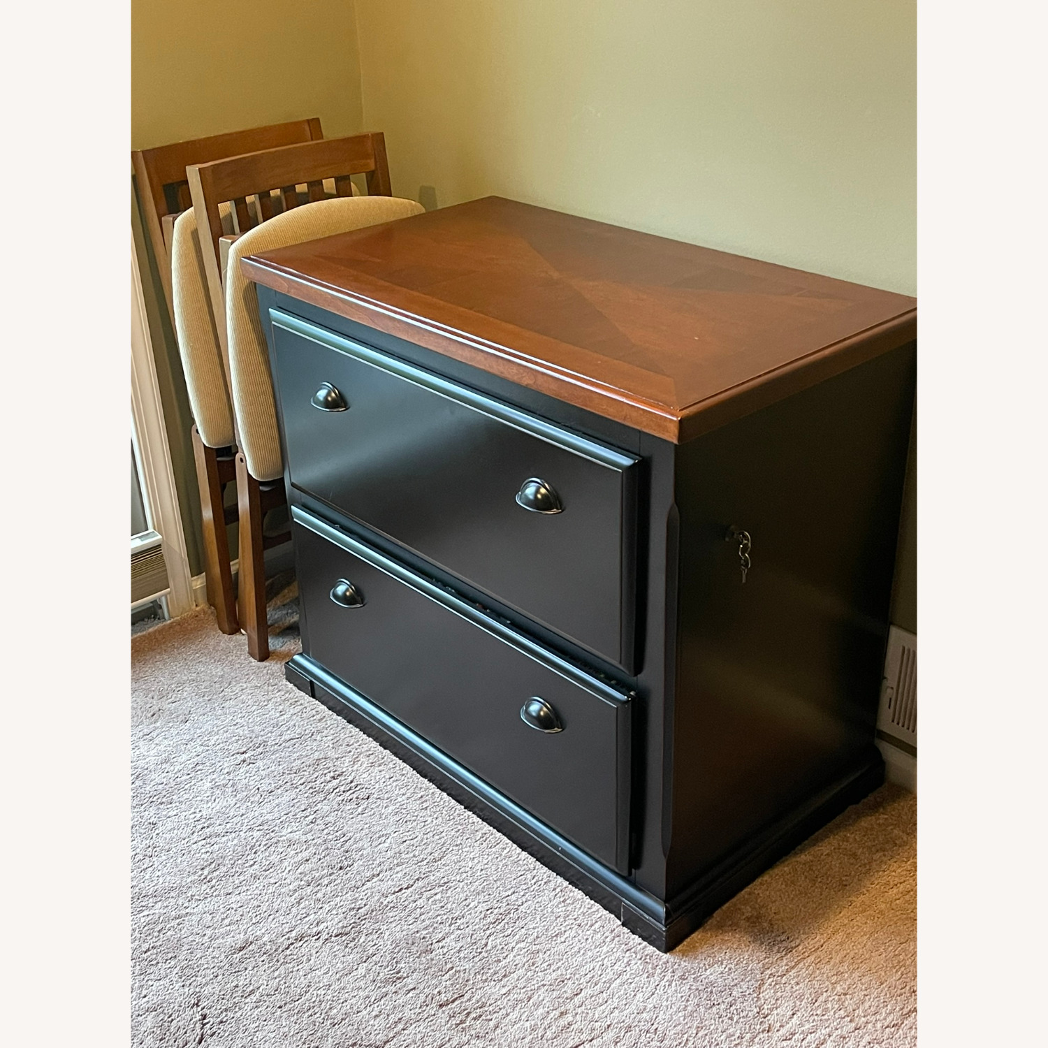 2 Draw File Cabnet Locking - image-1