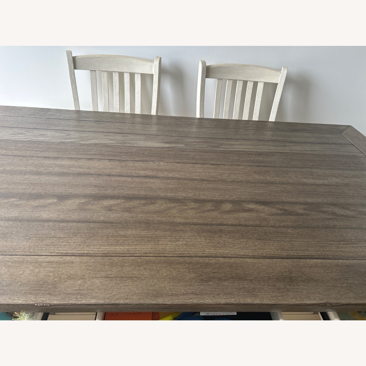 Ashley Furniture Cream 5 Piece Dining Set - image-4