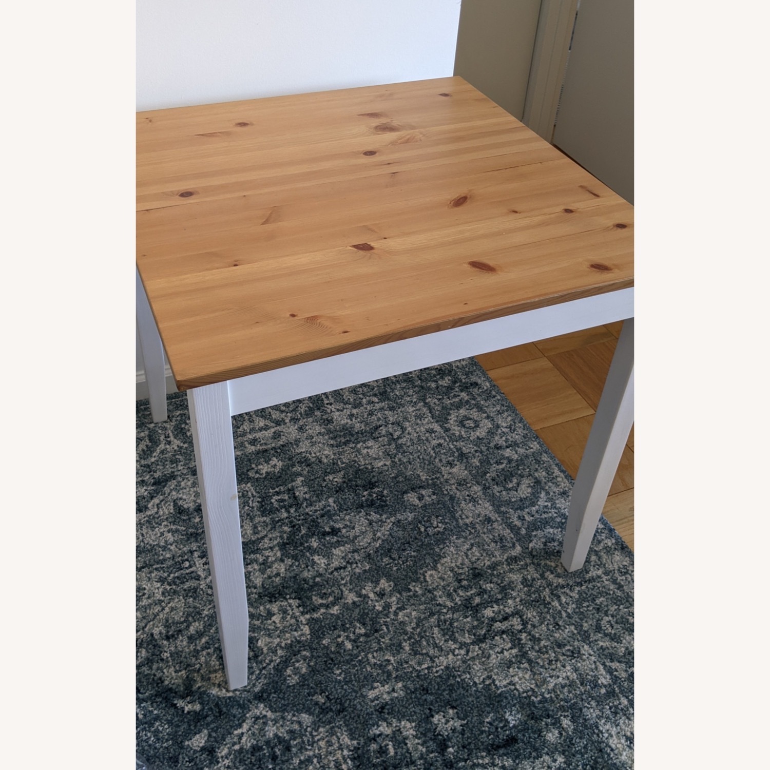 IKEA LERHAMN Dining Table White - image-2
