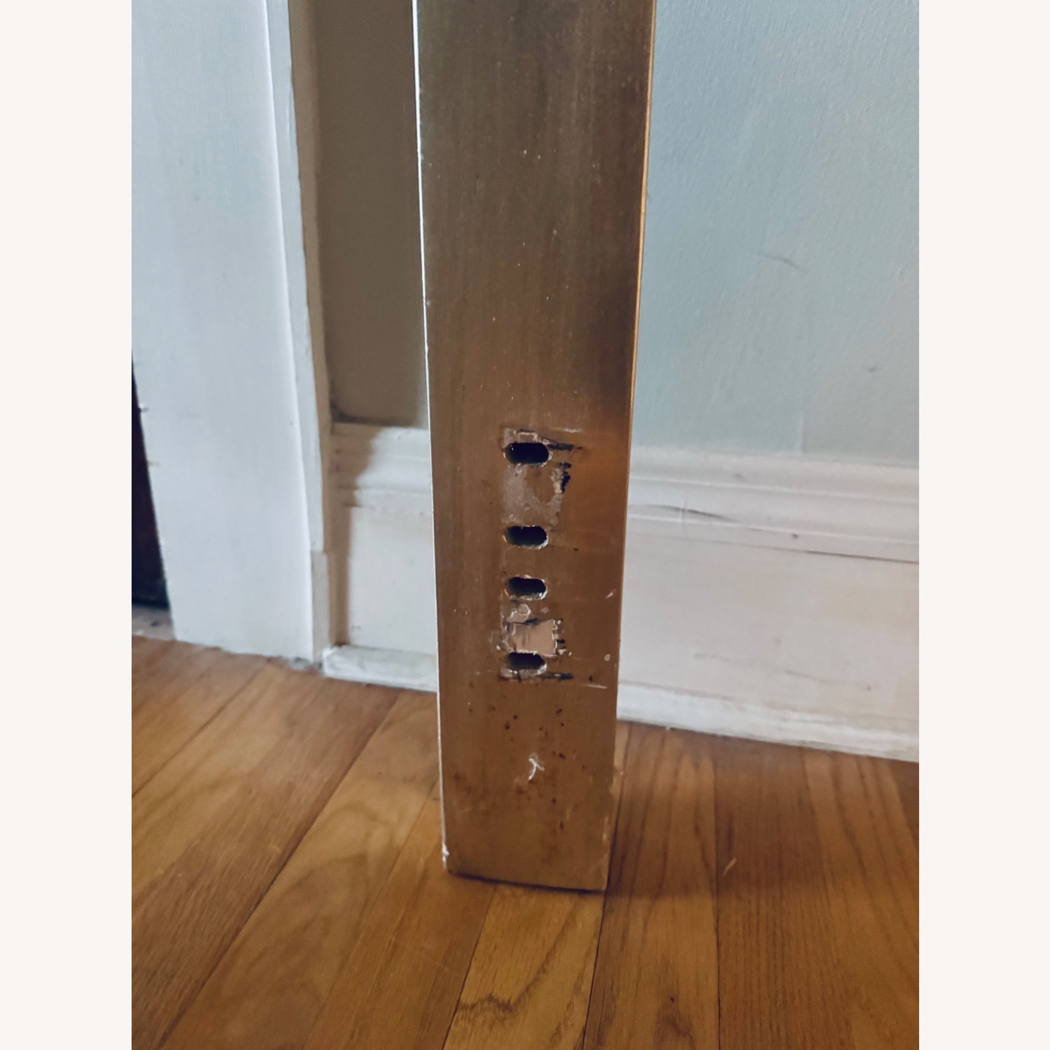 Pier 1 Gold-Finish Queen Headboard - image-4