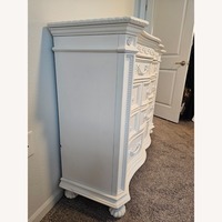 disney princess fairytale white 6 drawer dresser Disney Princess Fairytale White 6 Drawer Dresser with Oval Mirror