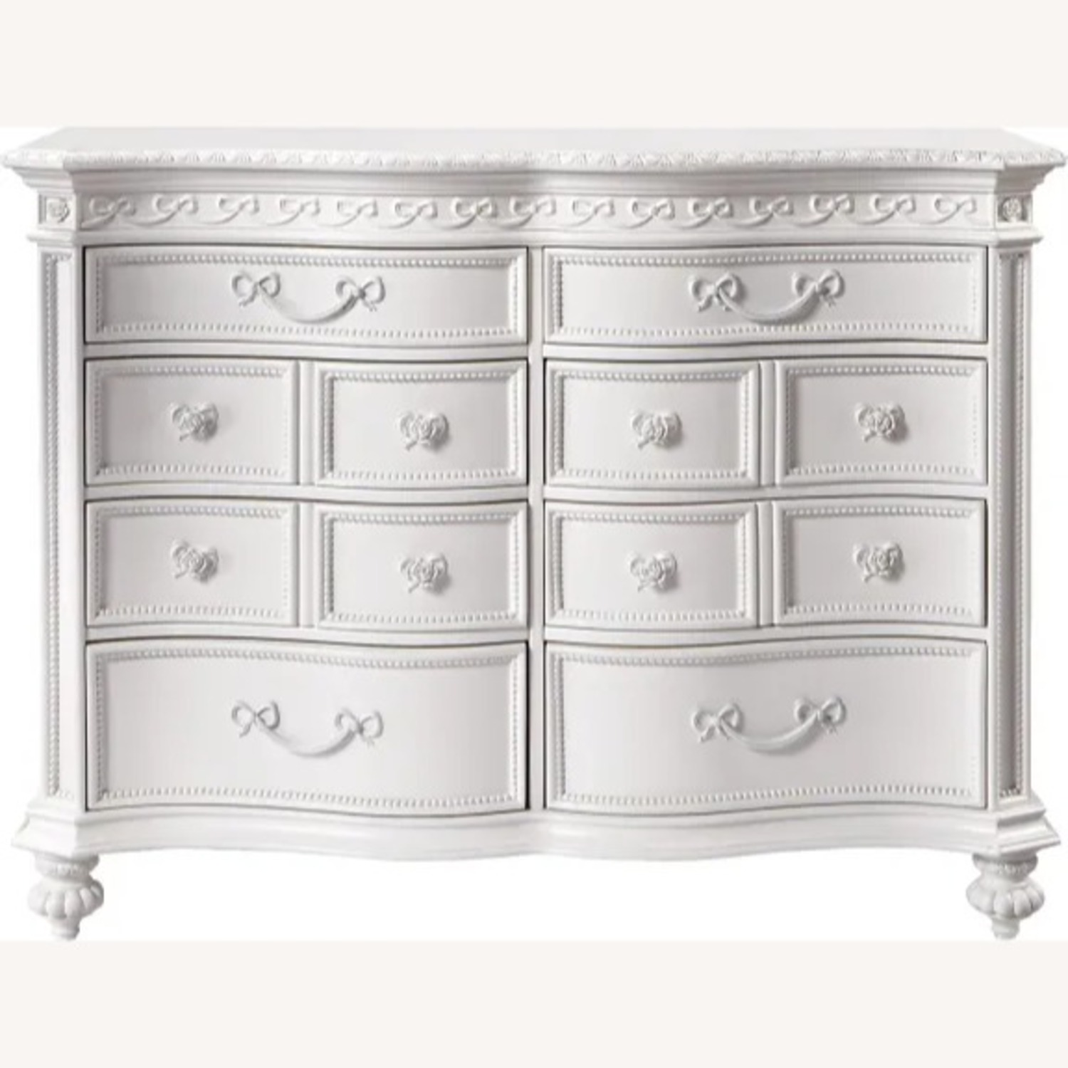 Disney Princess Fairytale White 8 Drawer Dresser - image-2
