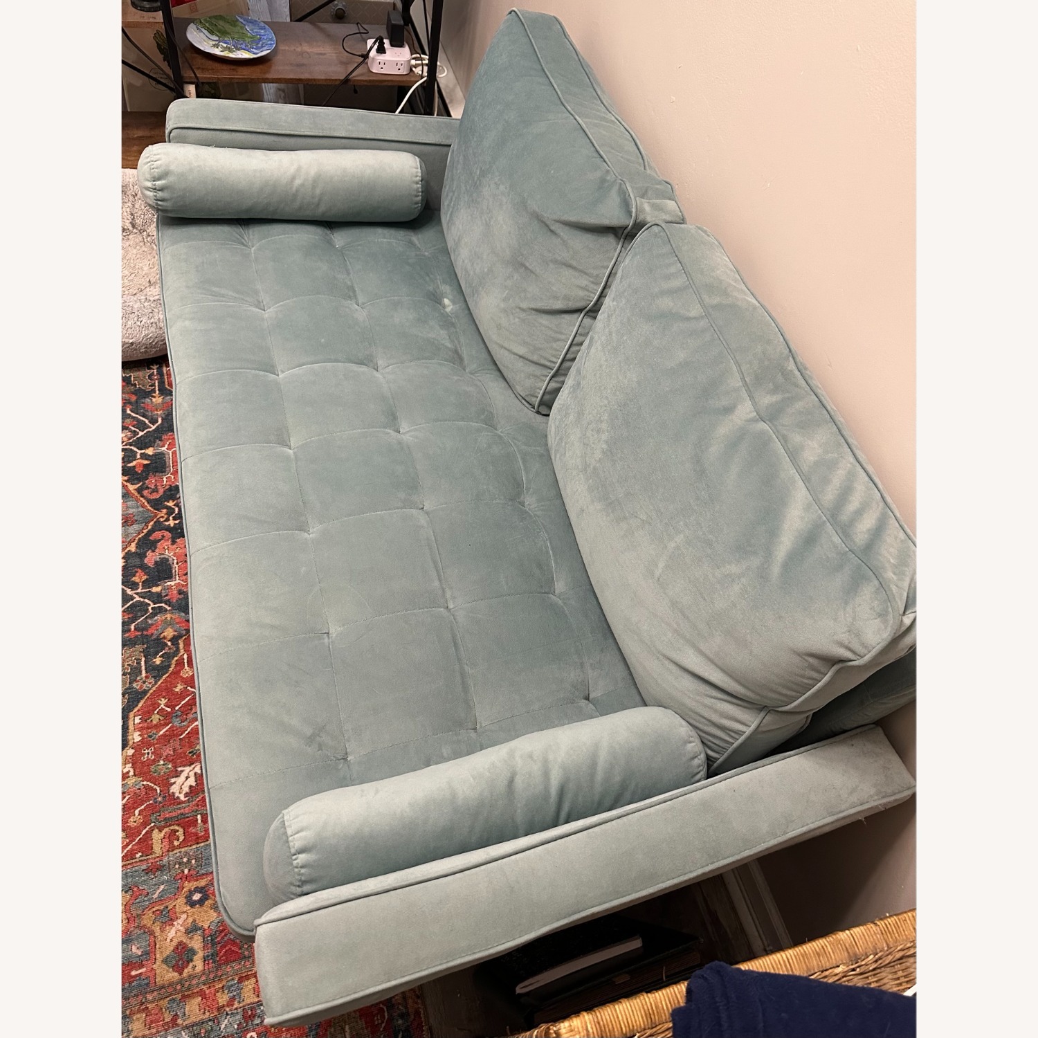 Amazon Velvet Loveseat - image-2