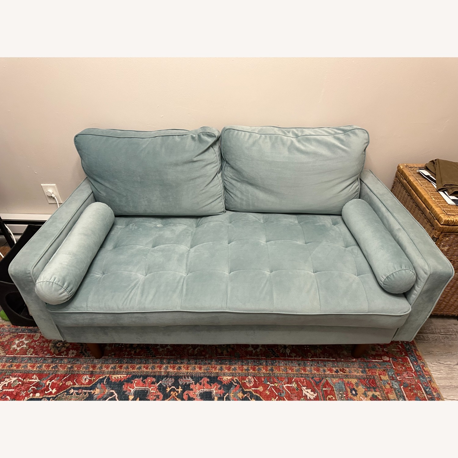 Amazon Velvet Loveseat - image-3