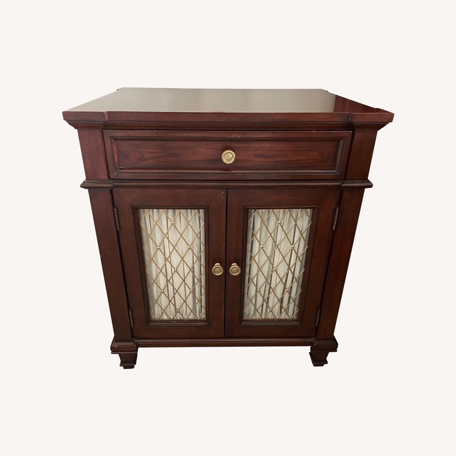 Mahogany Antique Style Nightstands - image-0
