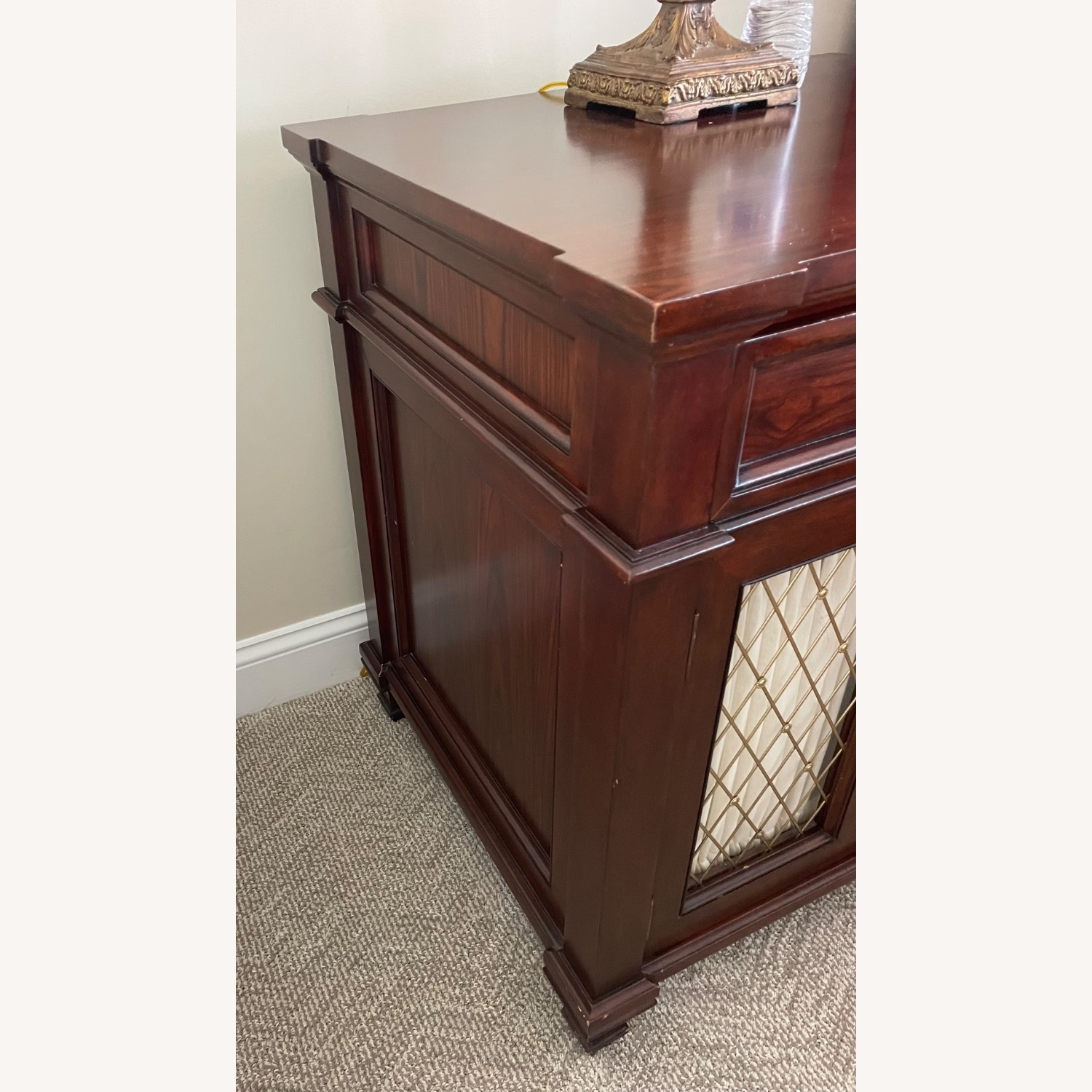 Mahogany Antique Style Nightstands - image-3