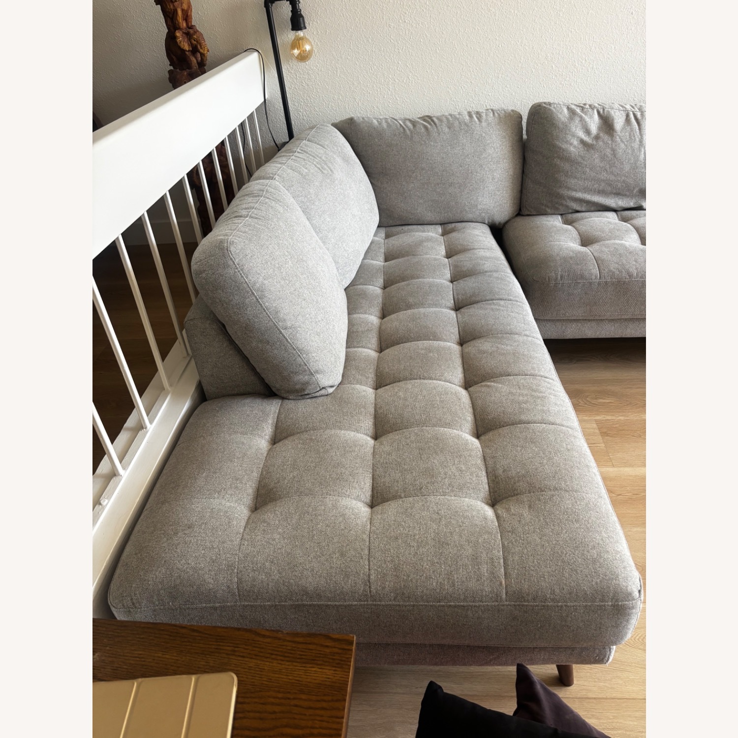 Living Spaces Sectional  - image-7