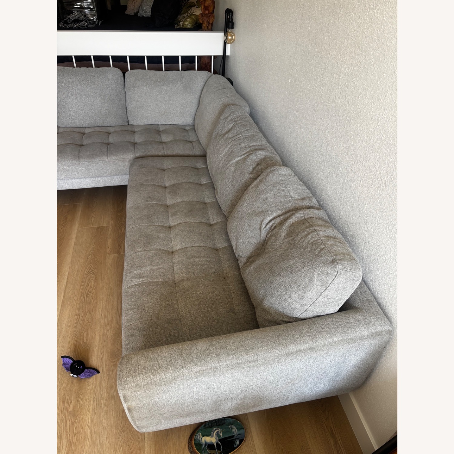 Living Spaces Sectional  - image-6