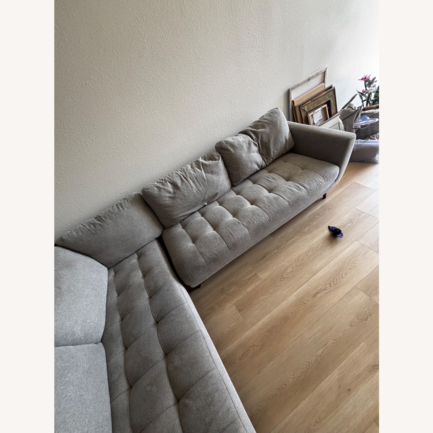 Living Spaces Sectional  - image-11