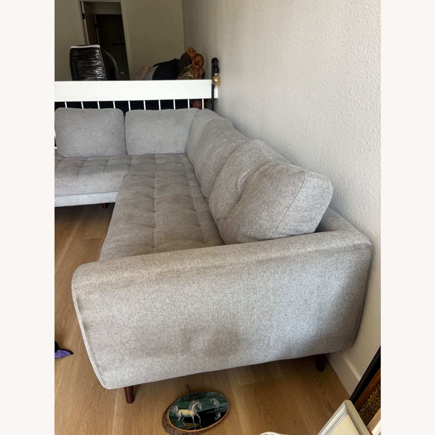 Living Spaces Sectional  - image-3