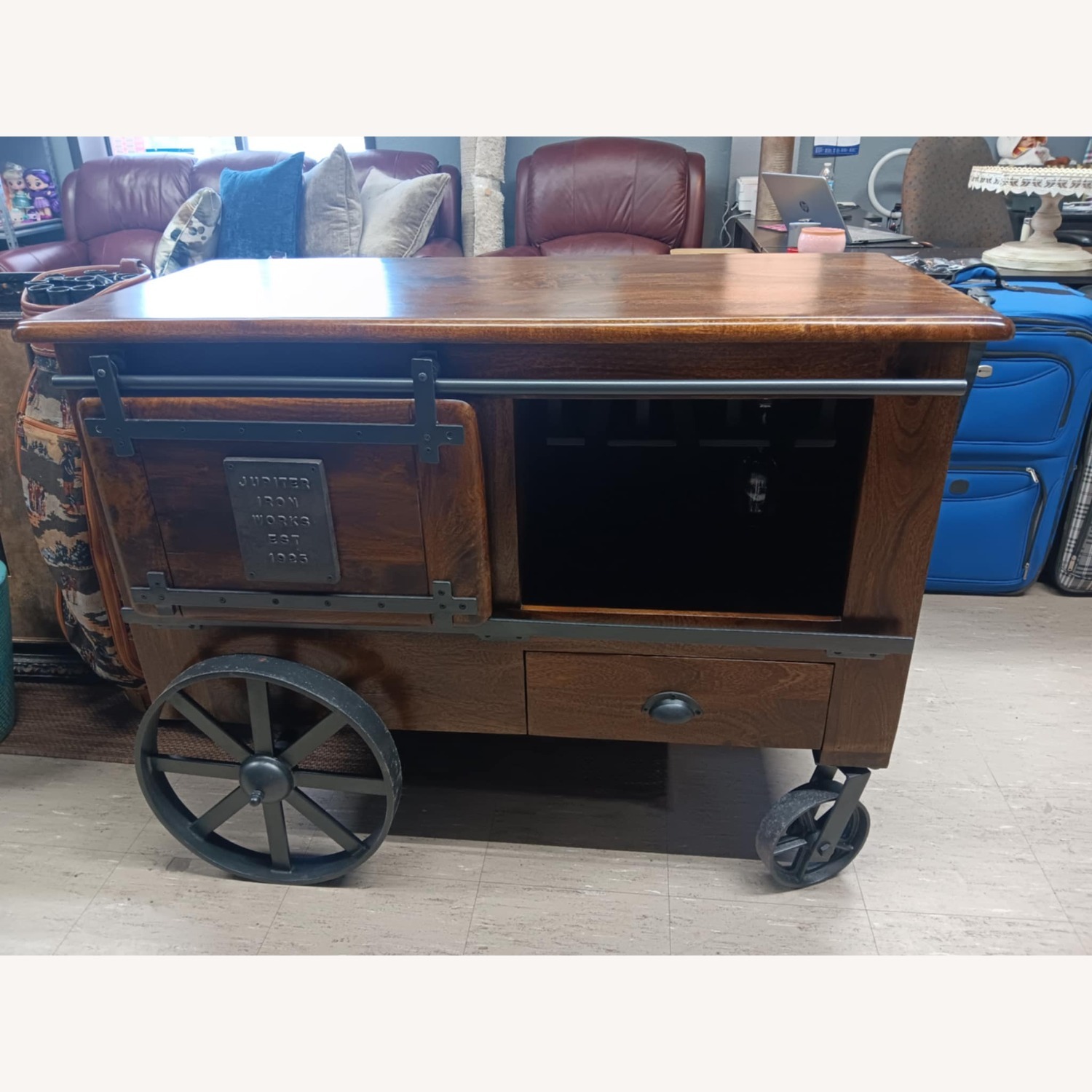 Rolling Kitchen Cart - image-1