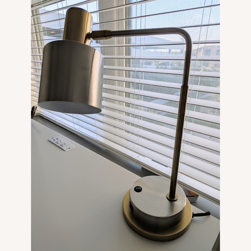 Used West Elm Table Lamp 2 USB Connections for sale on AptDeco