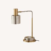 West Elm Table Lamp 2 USB Connections