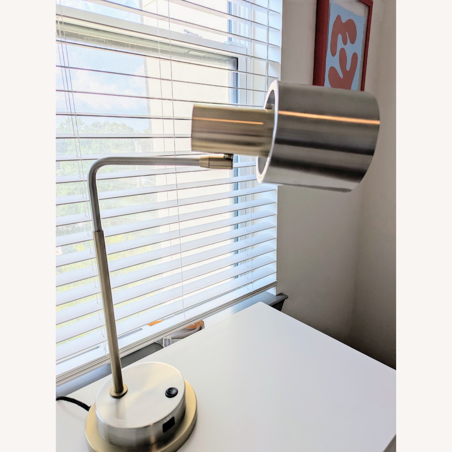 West Elm Table Lamp 2 USB Connections - image-3