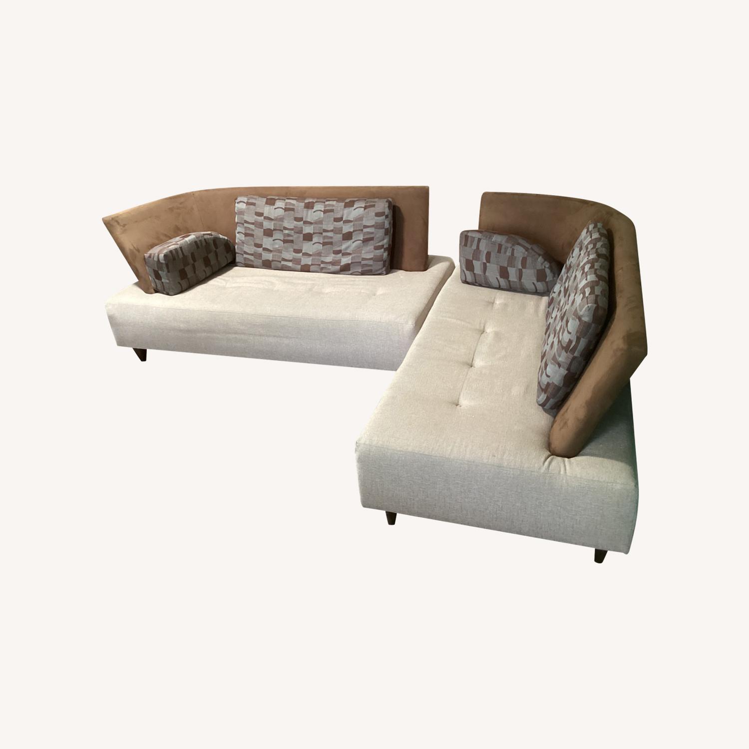 Natural Color Sectional Sofas - image-0