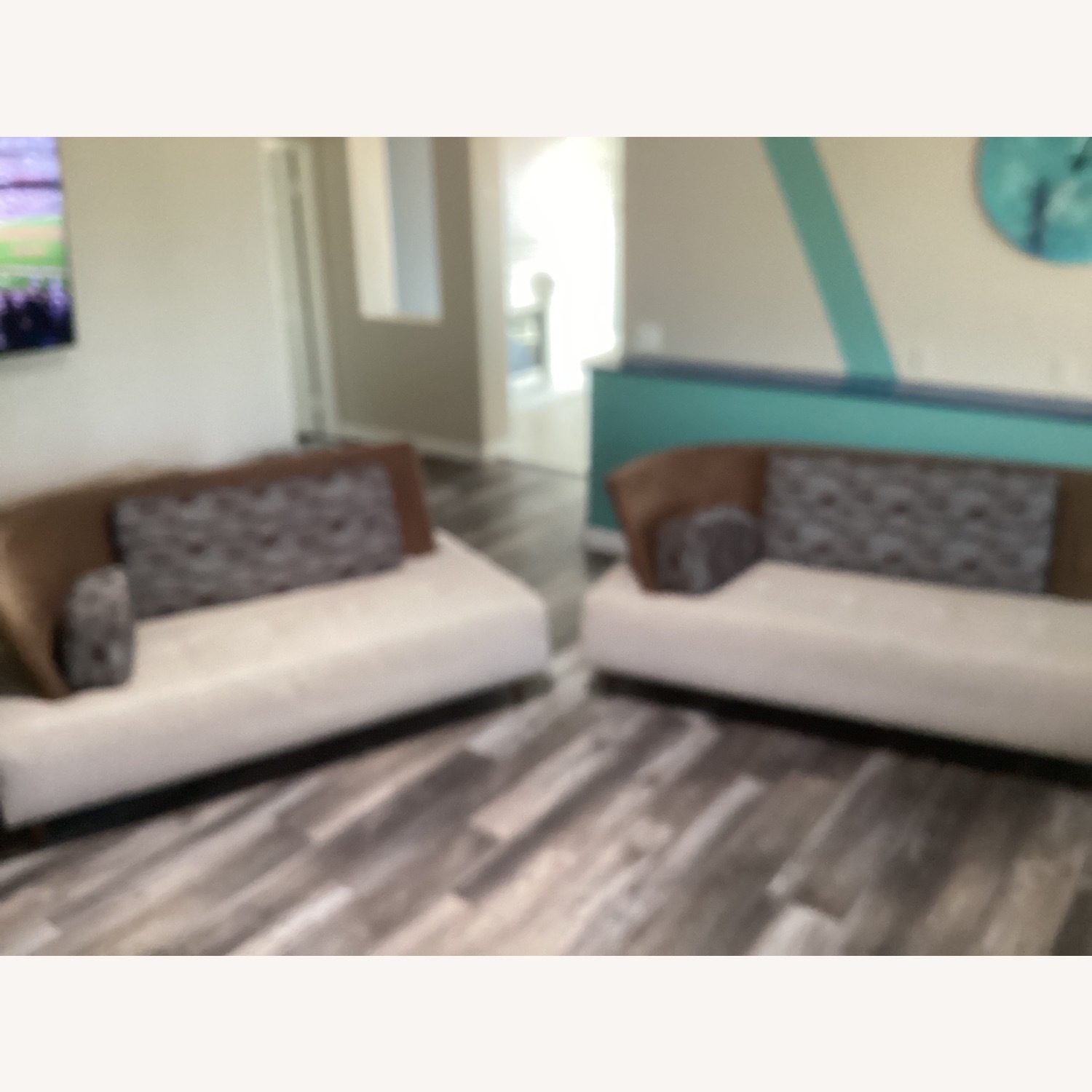 Natural Color Sectional Sofas - image-3