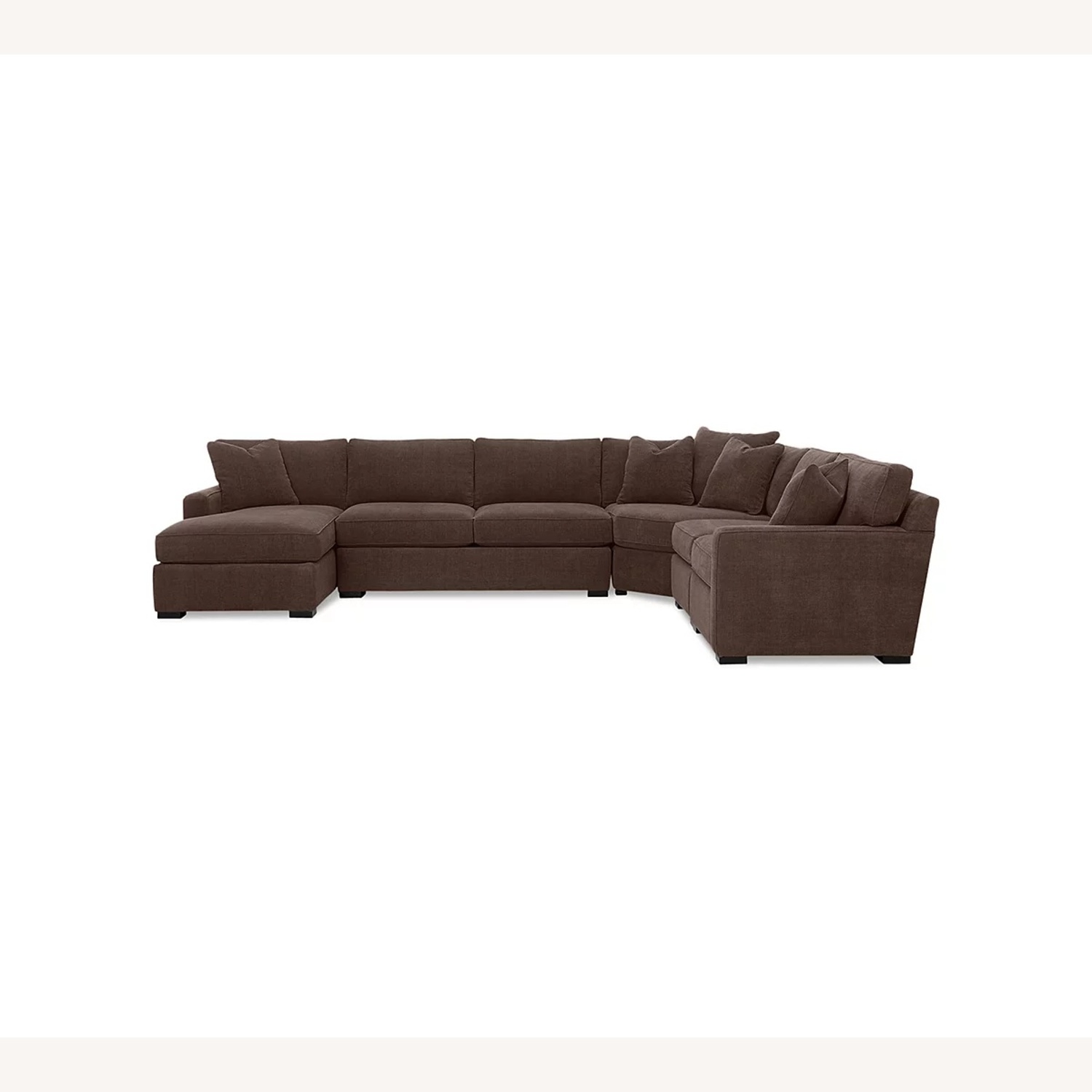 Macy's Radley 7-Piece Fabric Chaise Sectional Sofa - image-6