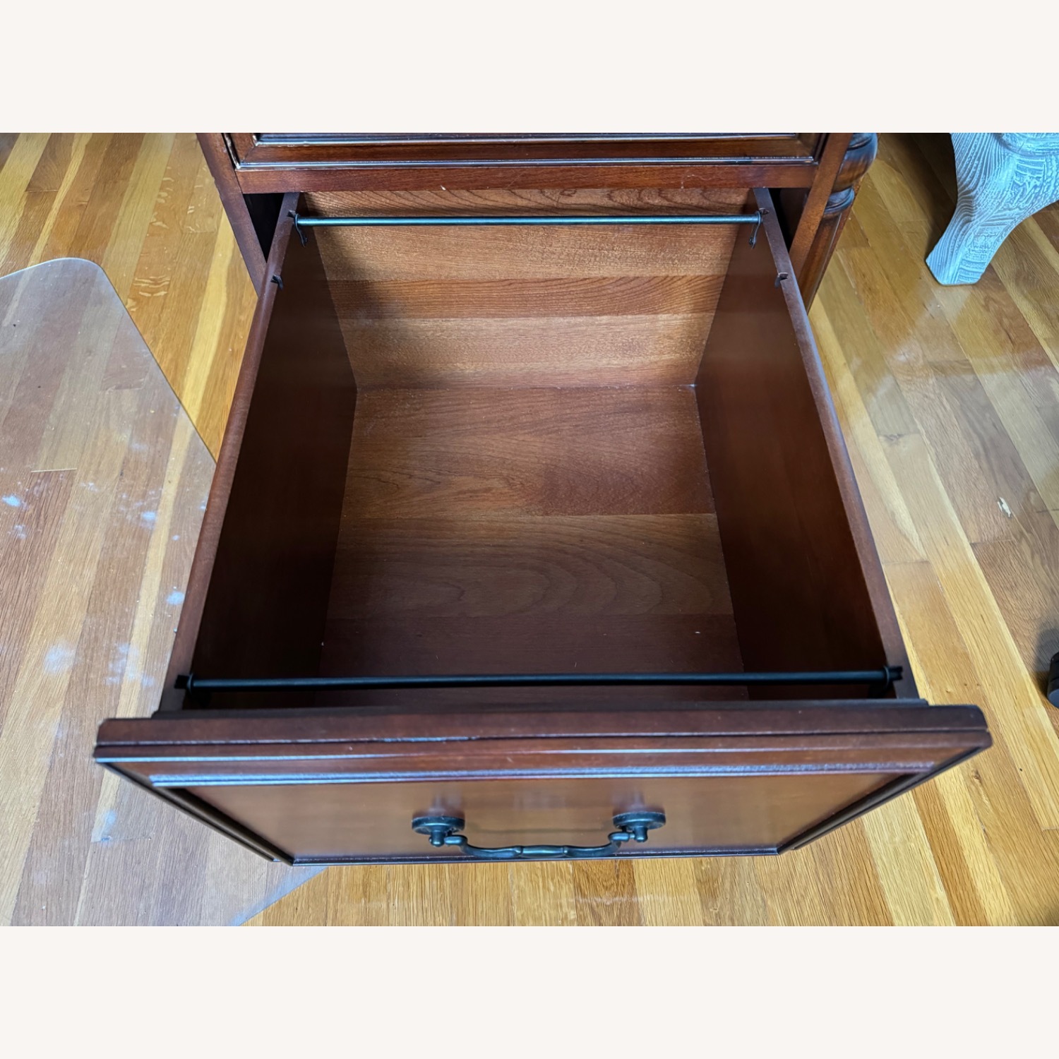 Riverside L Shaped Wooden Desk - image-8