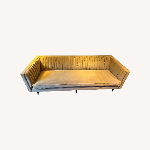 Used Joybird Chelsea Yellow Sofa for sale on AptDeco