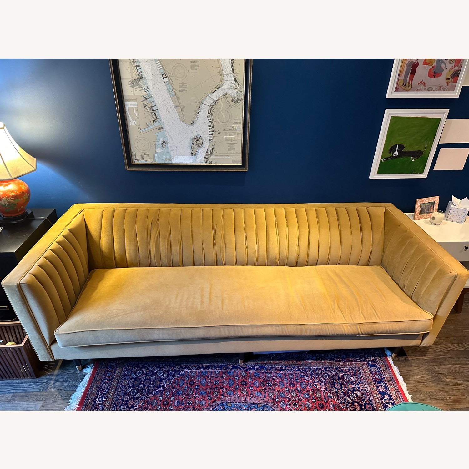 Joybird Chelsea Yellow Sofa - image-2