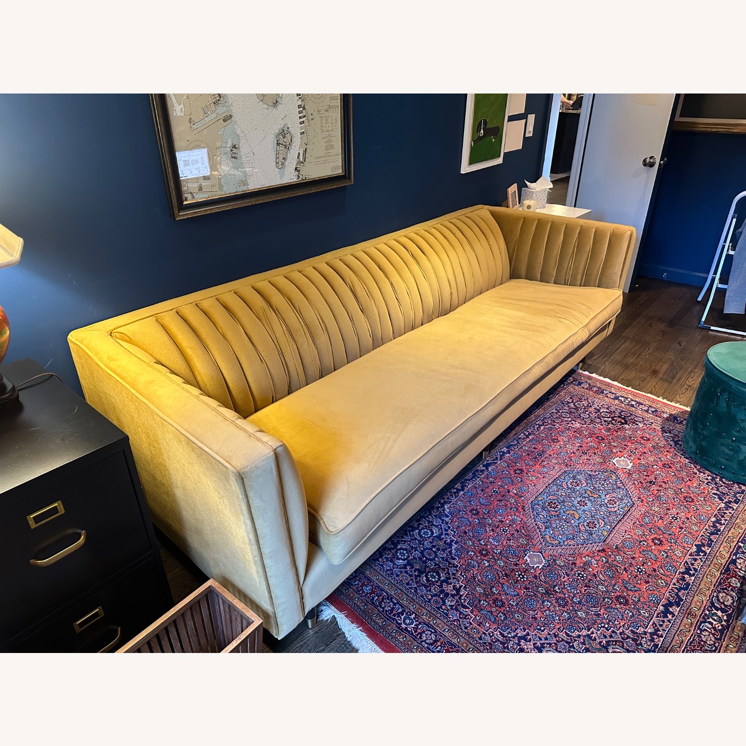 Joybird Chelsea Yellow Sofa - image-4