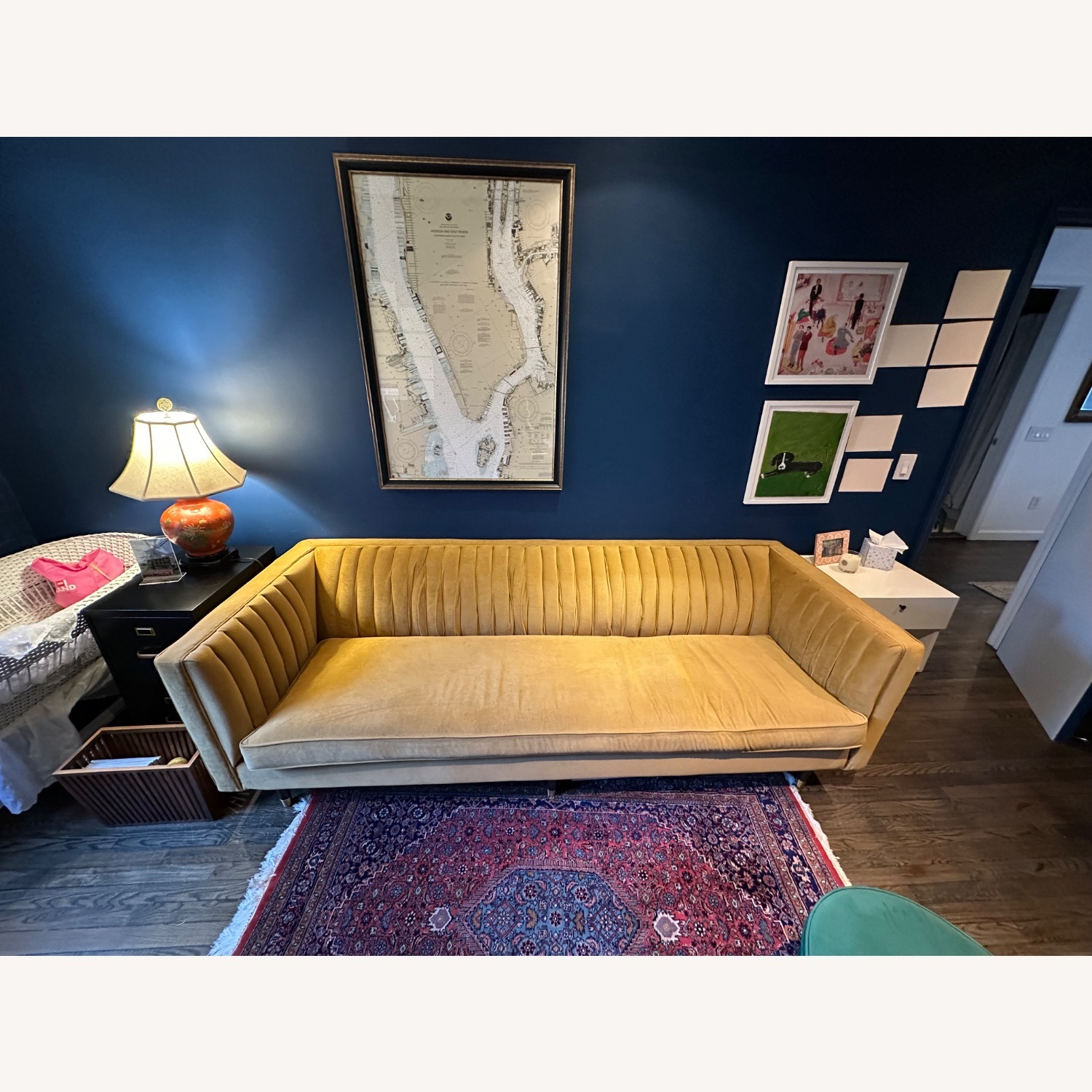 Joybird Chelsea Yellow Sofa - image-3