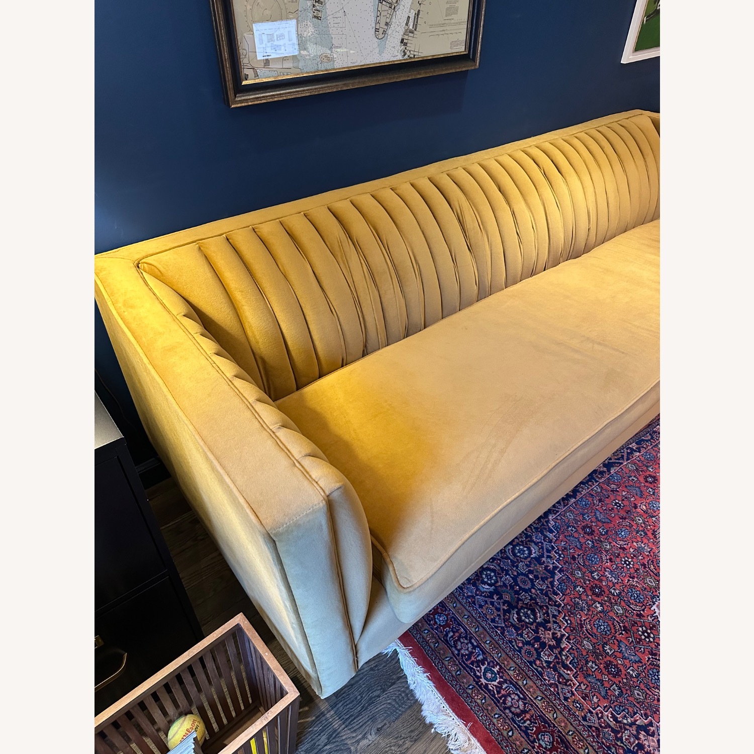 Joybird Chelsea Yellow Sofa - image-5