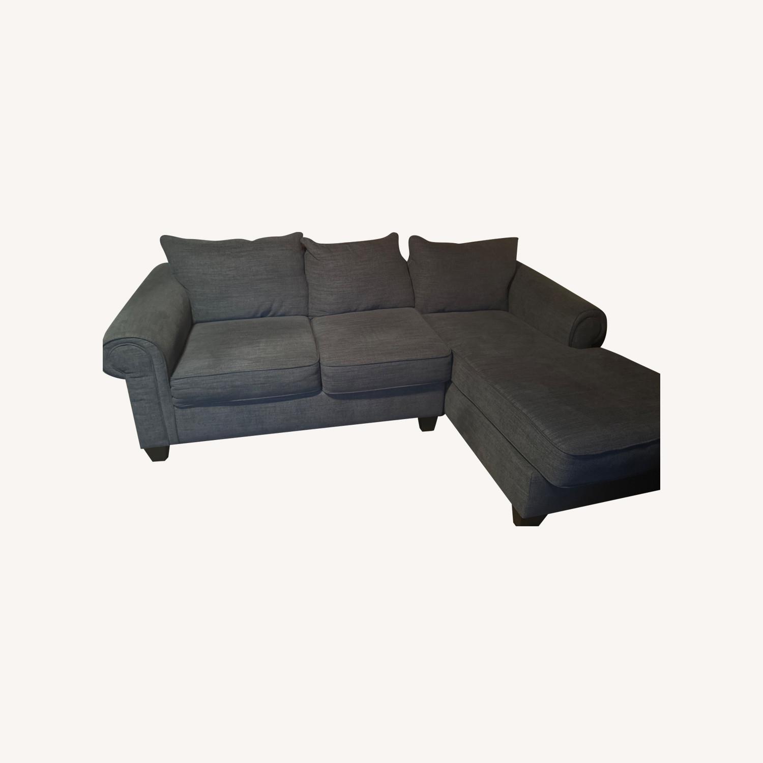 Raymour & Flanigan Chaise Sofa - image-0