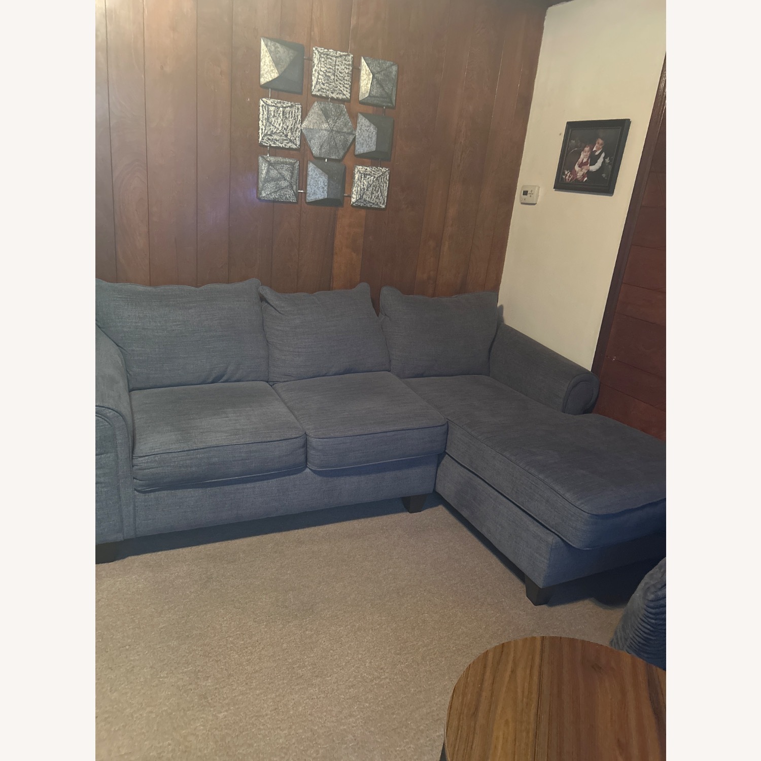 Raymour & Flanigan Chaise Sofa - image-2