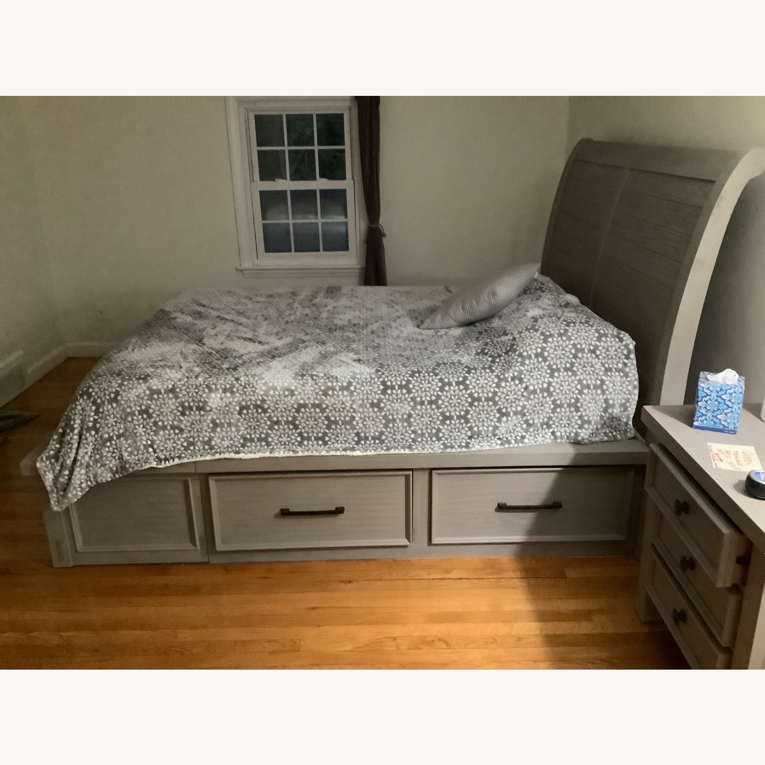 Hudson Grey Storage Bed - image-3