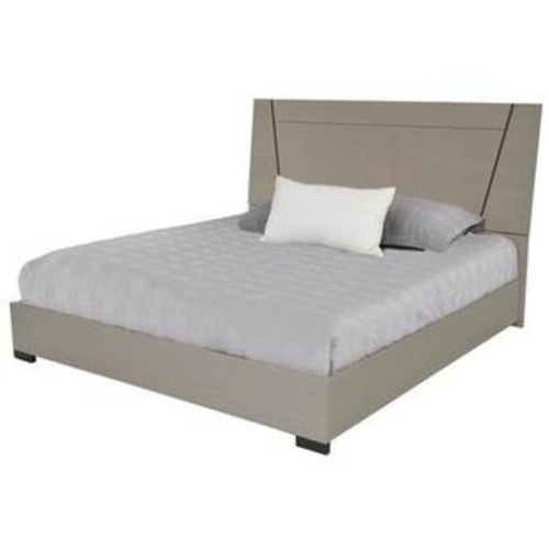 Used Mont Blanc Gray Queen Headboard & Frame for sale on AptDeco